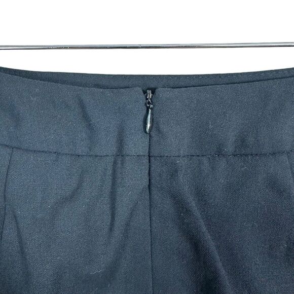 Pendleton 100% Virgin Wool Black Skirt Women Size 8 Business Career - Picture 5 of 8